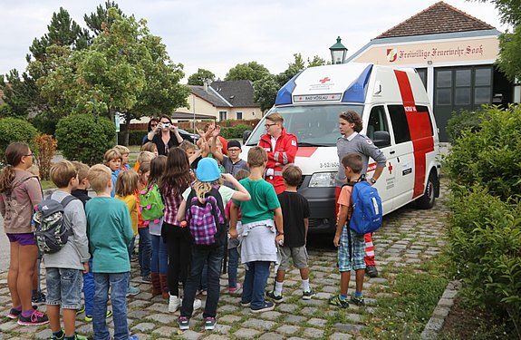 19. August 2015 - 3. Tag des Sooßer Ferienspiels - Rotes Kreuz Bad Vöslau