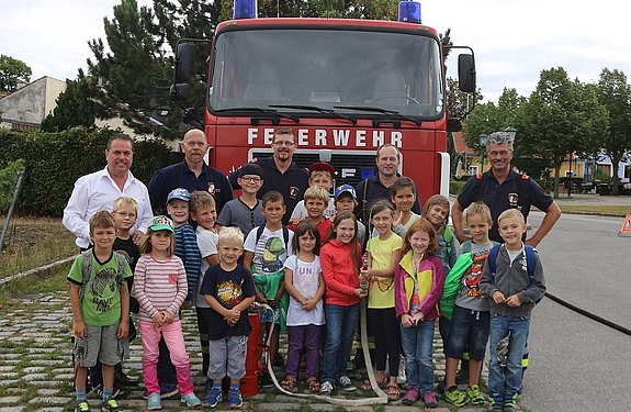 17. August 2015 - 1. Tag des Sooßer Ferienspiels - Freiwillige Feuerwehr